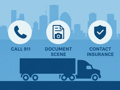 What to Do After a Truck Collision in Houston